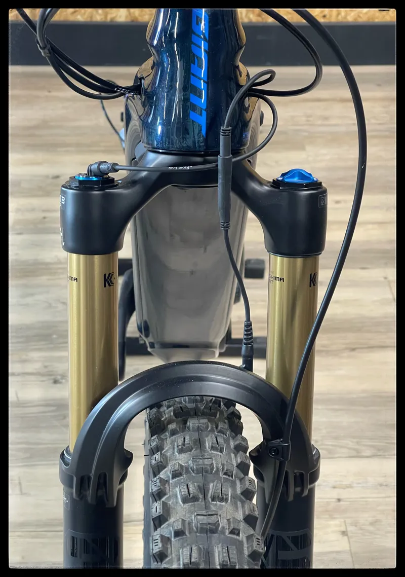 2022 Giant Trance X Advanced E+ 0 25km/h Men's MTB in Medium Metallic Navy-4